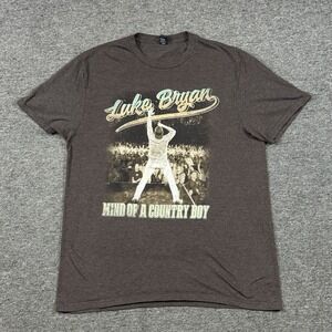 Luke Bryan 2024 Mind Of A Country Boy Tour T Shirt Mens Size Large Country Music